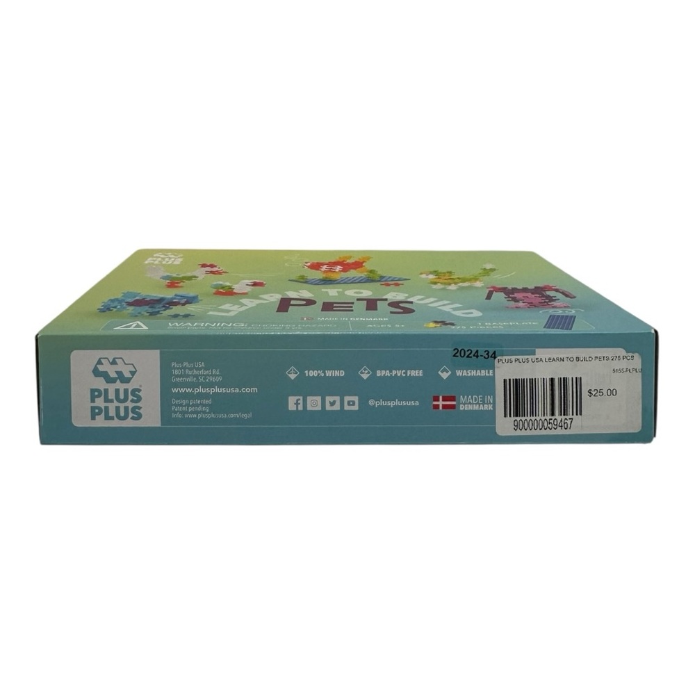 Plus-Plus Learn to Build Pets - 275 pcs Ages 5+ - Picture 6 of 9